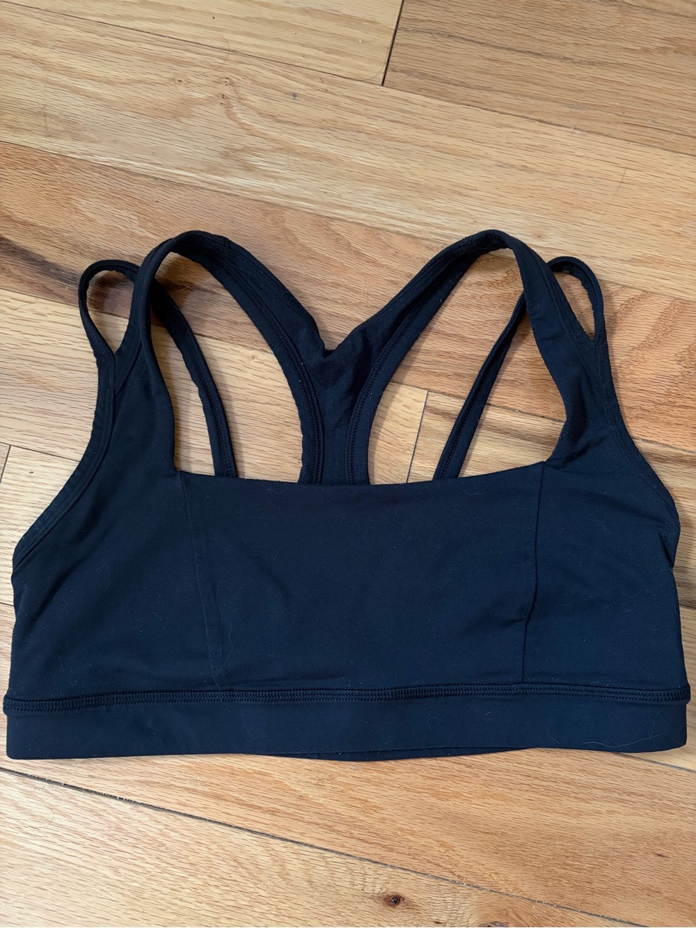 Lululemon Black Strappy Sports Bralette